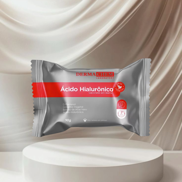 SABONETE BARRA ÁCIDO HIALURÔNICO 90G - DERMACHEM