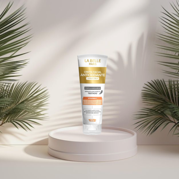 Creme facial ANTIOXIDANTE (Vitamina C) com filtro solar - LA BELLE PARIS