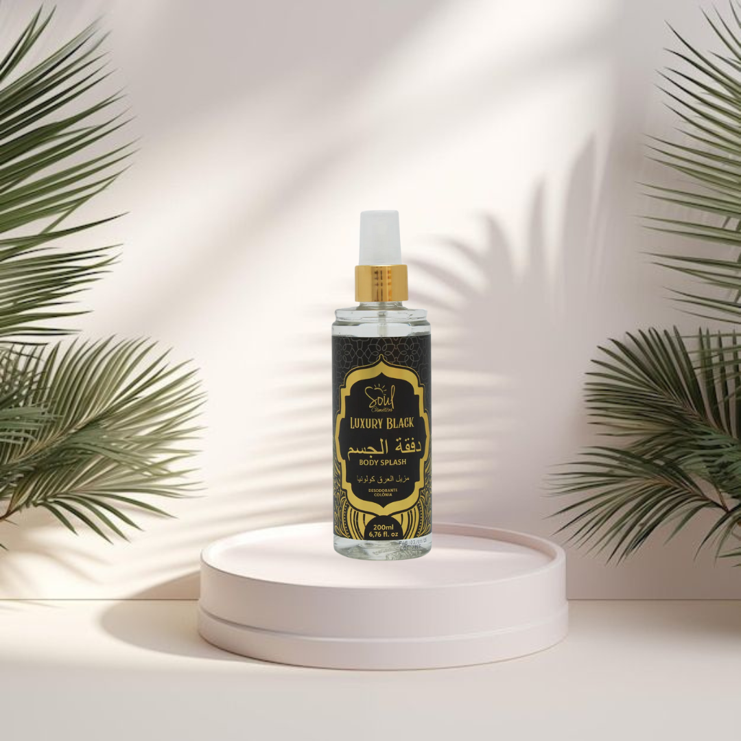 Desodorante Body Splash Árabe Luxury Black – SOUL