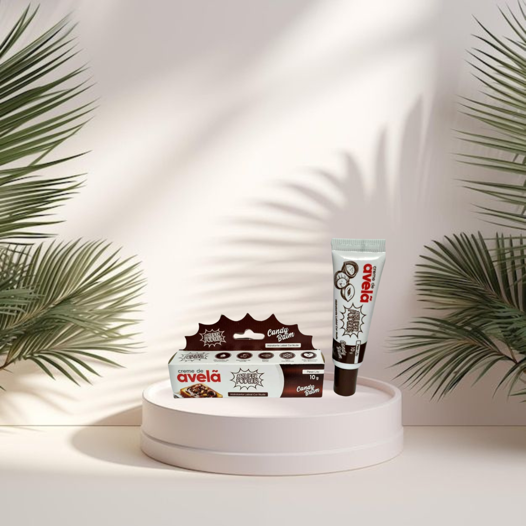 Candy Balm Creme de Avelã – SUPER PODERES
